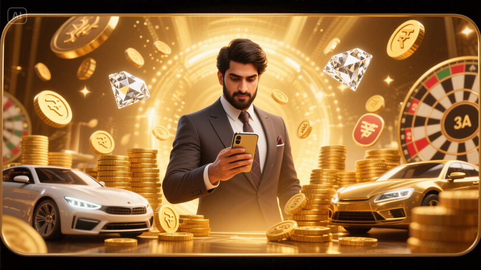 Registration at Lucky Goldbricks Casino